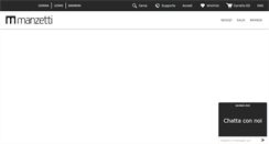 Desktop Screenshot of manzetticlothing.com